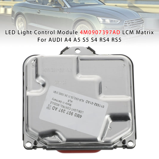 AUDI A4 A5 S5 S4 RS4 RS5 4M0907397AD LED Light Control Module LCM Matrix