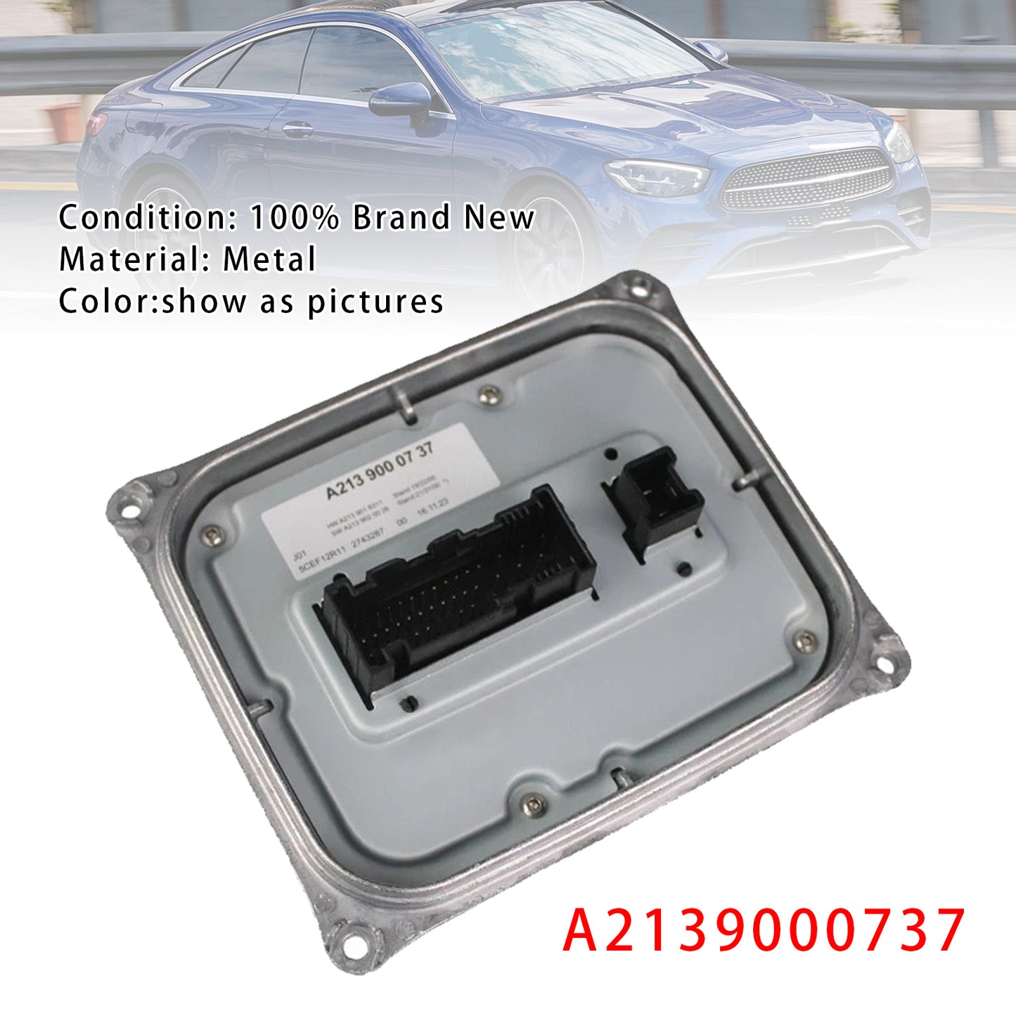 2020-2022 Mercedes-Benz CLS C257 Coupe 2139000737 Headlight Control Module