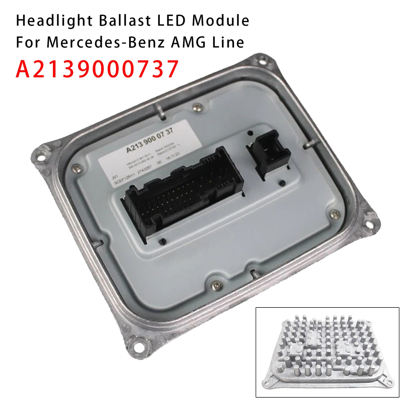 2020-2022 Mercedes-Benz CLS C257 Coupe 2139000737 Headlight Control Module