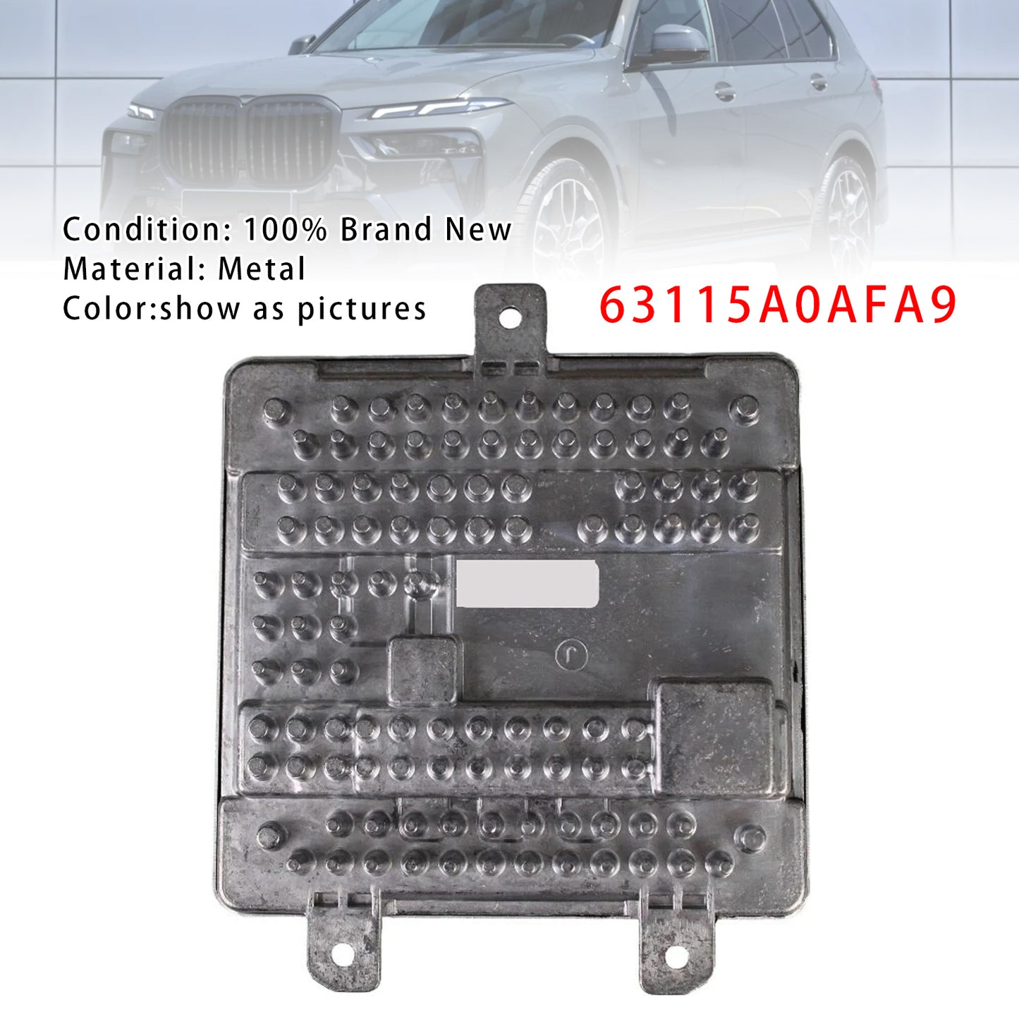 BMW 3 7 8 Series X5 X6 X7 G20 G11 63115A0AFA9 LED Headlight Control Module