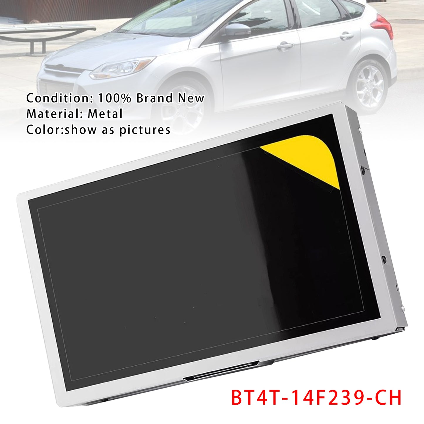 2012-2015 Ford Focus Sync 2 BT4T-14F239-CH Display Screen