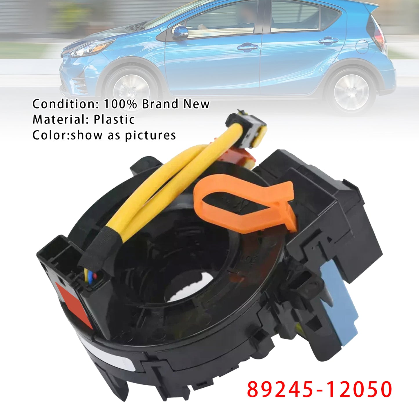 Clock Spring With Steering Angle Sensor 2015-2018 Toyota Prius C 89245-12050