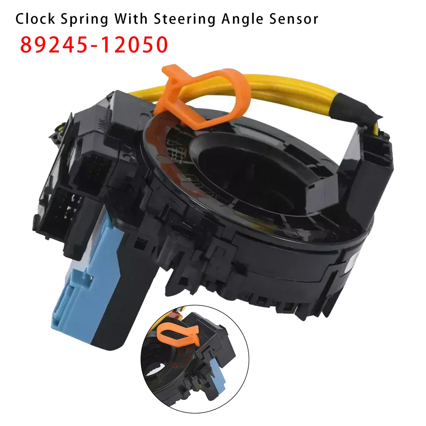 Clock Spring With Steering Angle Sensor 2015-2018 Toyota Prius C 89245-12050