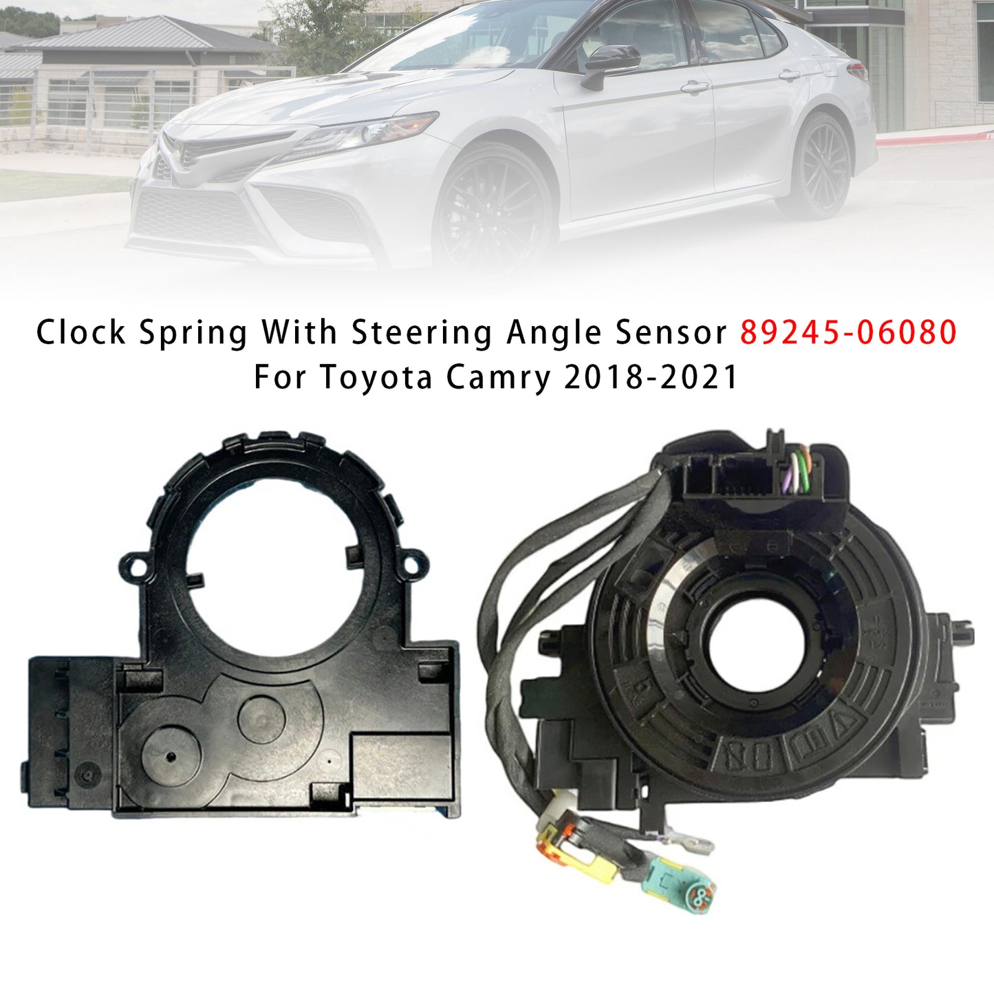 2018-2021 Toyota Camry 89245-06080 Clock Spring With Steering Angle Sensor