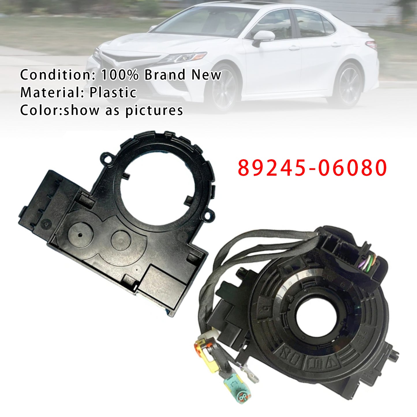 2018-2021 Toyota Camry 89245-06080 Clock Spring With Steering Angle Sensor