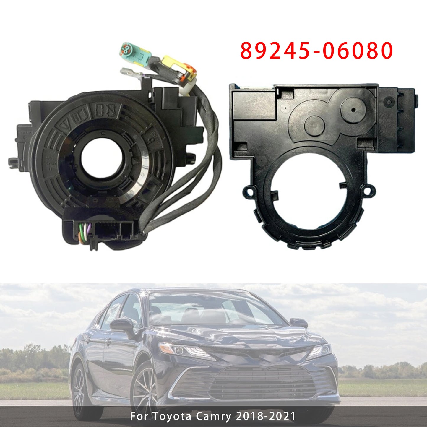 2018-2021 Toyota Camry 89245-06080 Clock Spring With Steering Angle Sensor