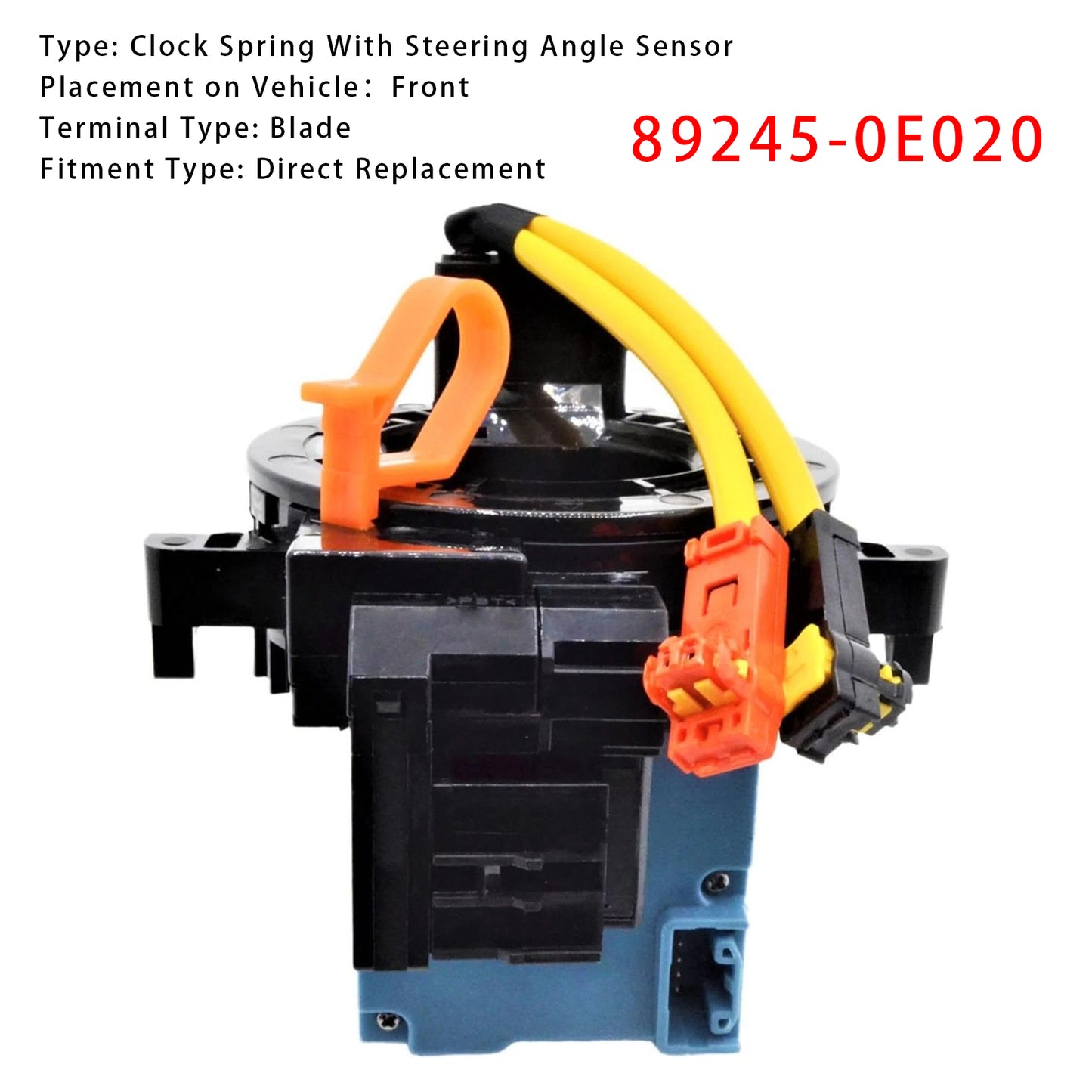 Clock Spring With Steering Angle Sensor 2011-2018 Toyota Sienna 89245-0E020