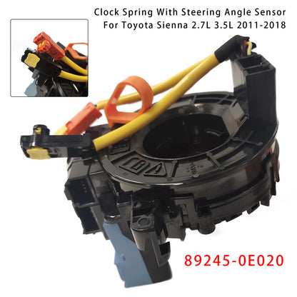 Clock Spring With Steering Angle Sensor 2011-2018 Toyota Sienna 89245-0E020