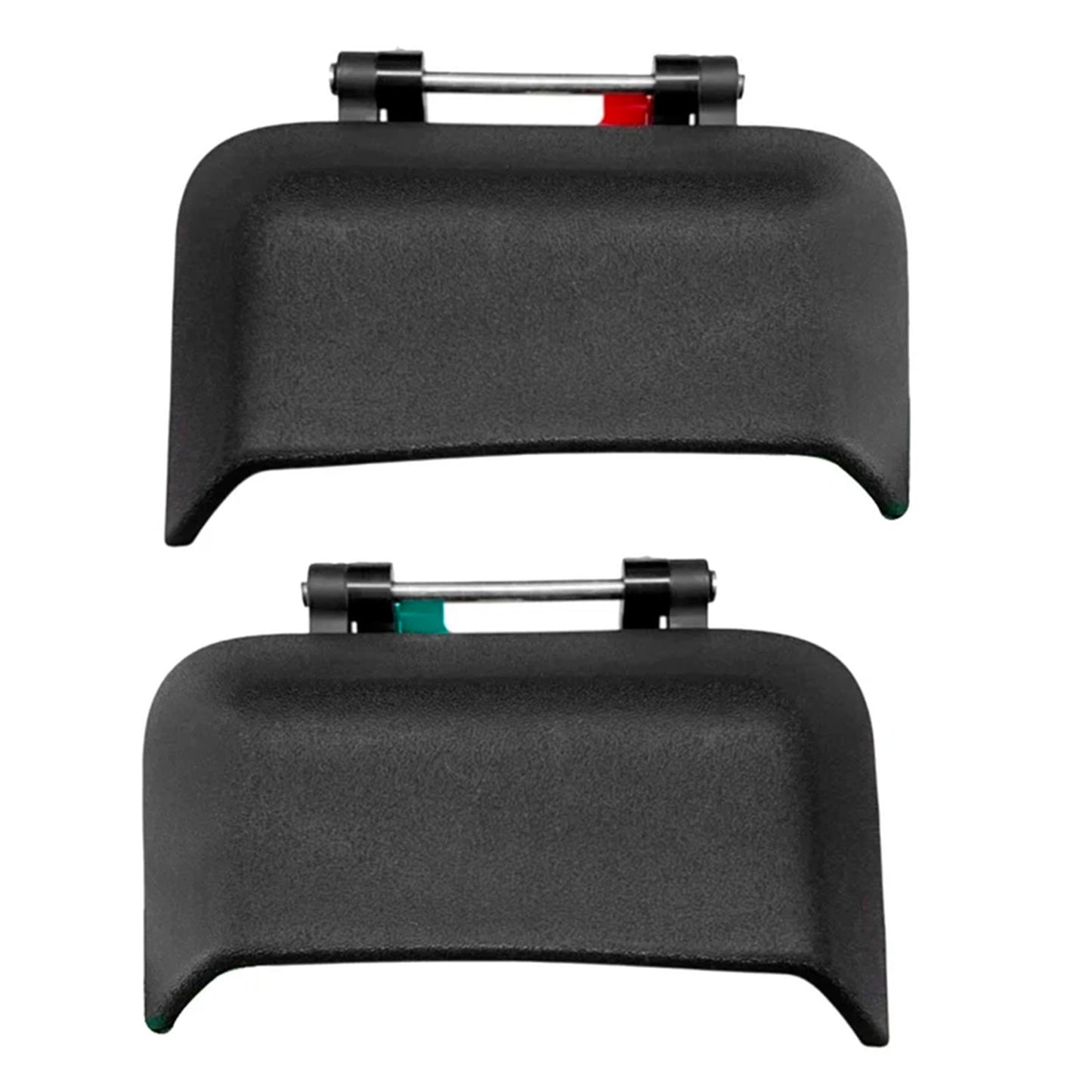 1Pair Car Rear Door Exterior Handle Black 2007-2016 Jeep Compass