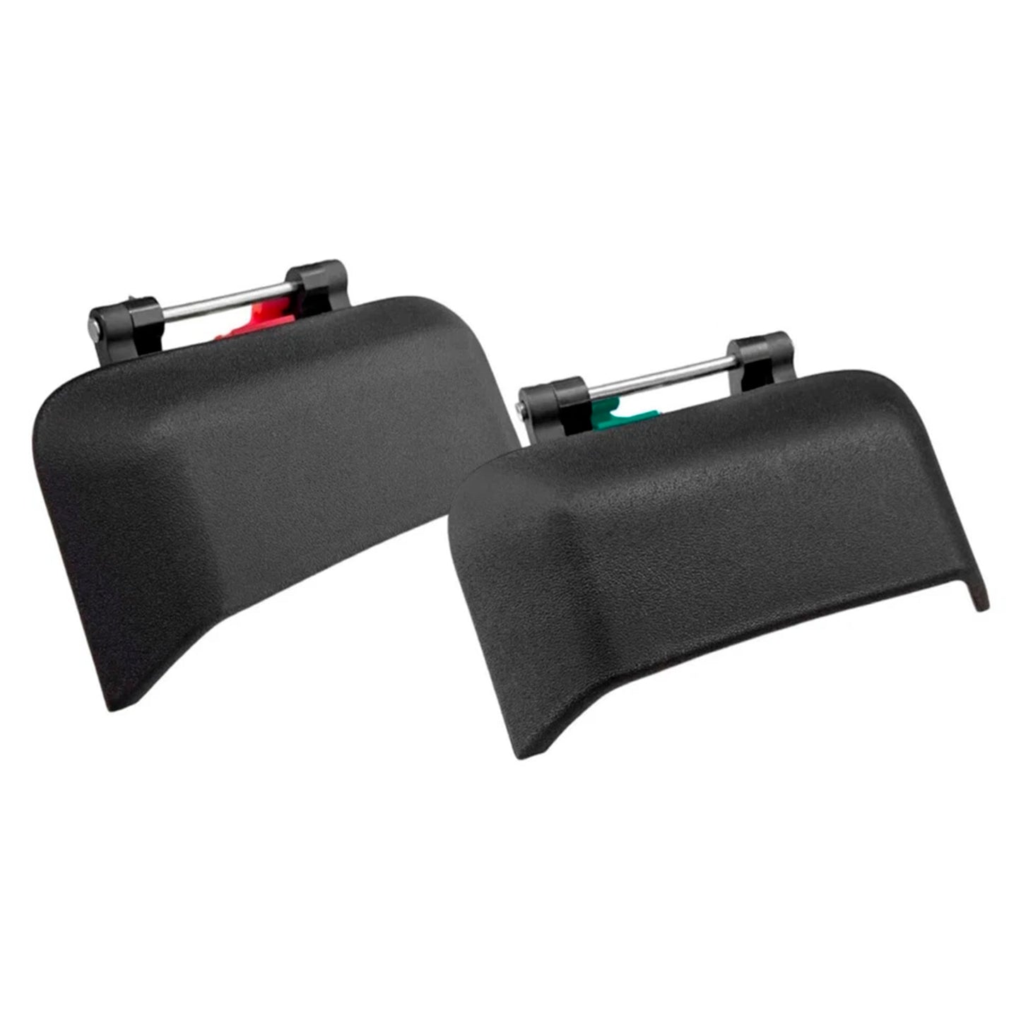 1Pair Car Rear Door Exterior Handle Black 2007-2016 Jeep Compass