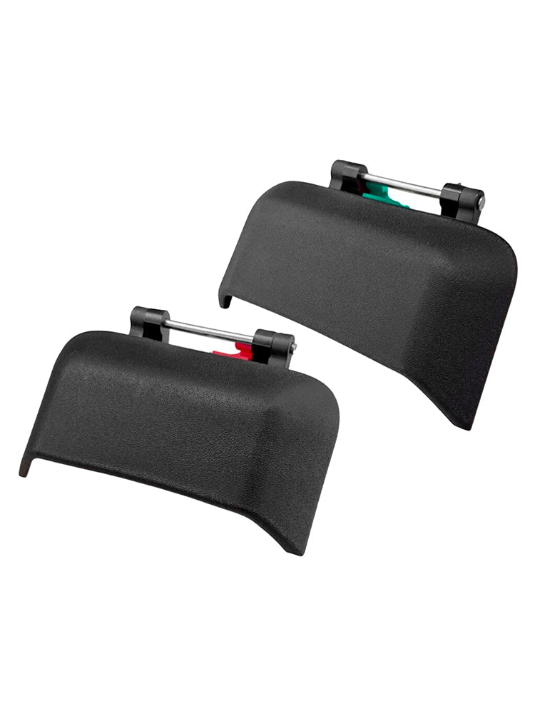1Pair Car Rear Door Exterior Handle Black 2007-2016 Jeep Compass