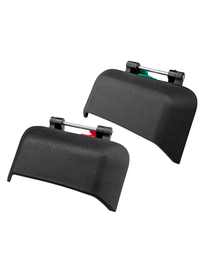 1Pair Car Rear Door Exterior Handle Black 2007-2016 Jeep Compass