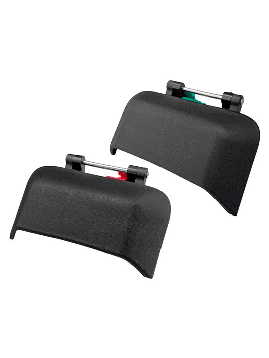 1Pair Car Rear Door Exterior Handle Black 2007-2016 Jeep Compass