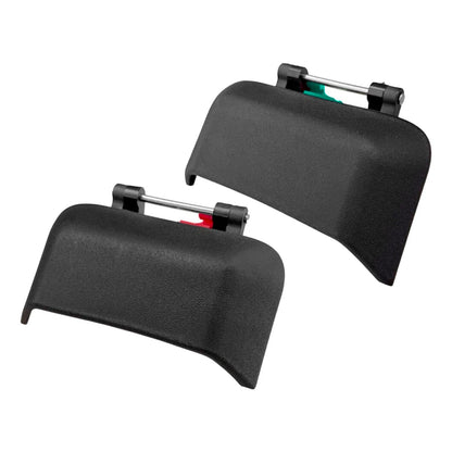 1Pair Car Rear Door Exterior Handle Black 2007-2016 Jeep Compass