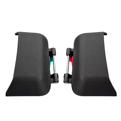 1Pair Car Rear Door Exterior Handle Black 2007-2016 Jeep Compass
