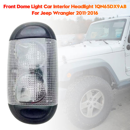 2011-2016 Jeep Wrangler 1QN65DX9AB Front Dome Light Car Interior Headlight