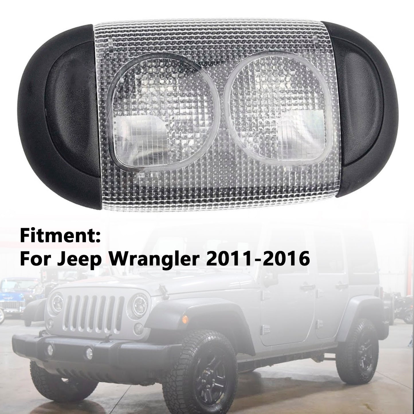 2011-2016 Jeep Wrangler 1QN65DX9AB Front Dome Light Car Interior Headlight