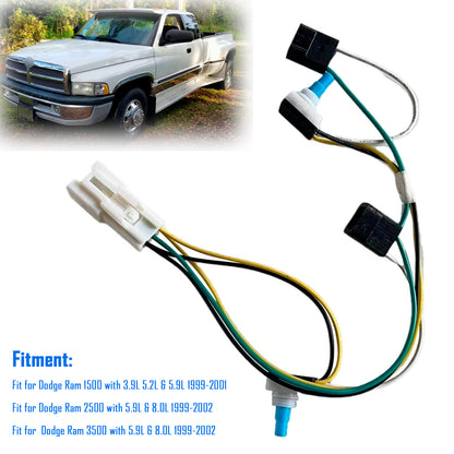 1999-02 Dodge Ram 2500 3500 Overhead Console Map Light Wiring w/Switches