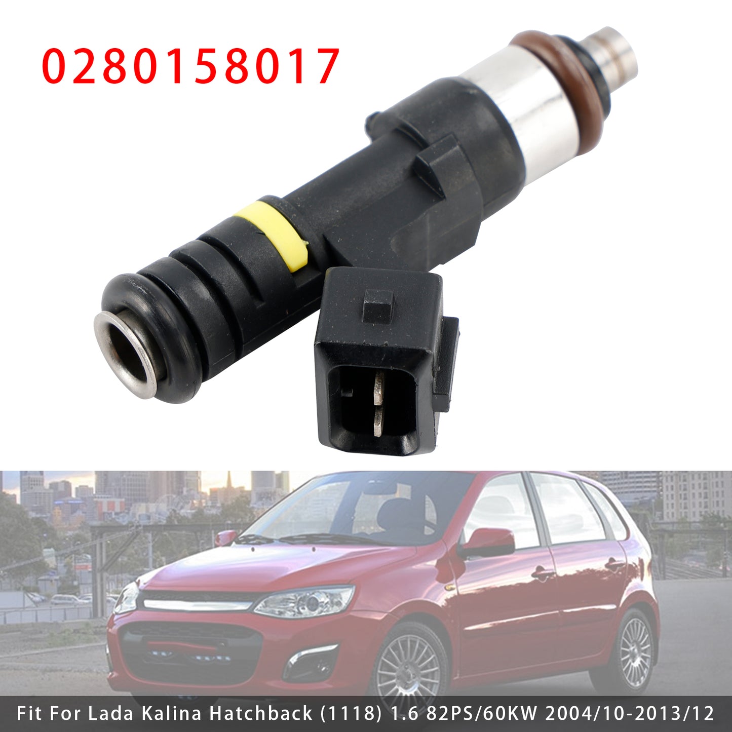 2014 Lada Granta (2190_) 0280158017 1Pcs Fuel Injector