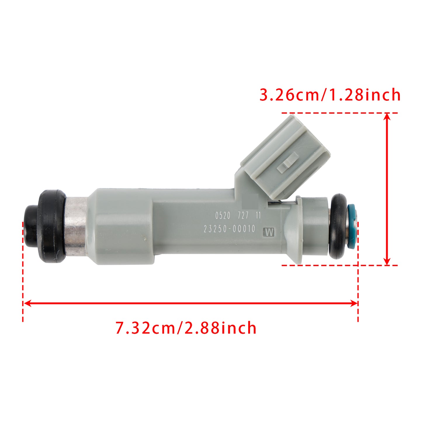 2005 Toyota AYGO (WNB1_ KGB1_) 1.0 (KGB10) Hatchback 23209-09030 3Pcs Fuel Injector