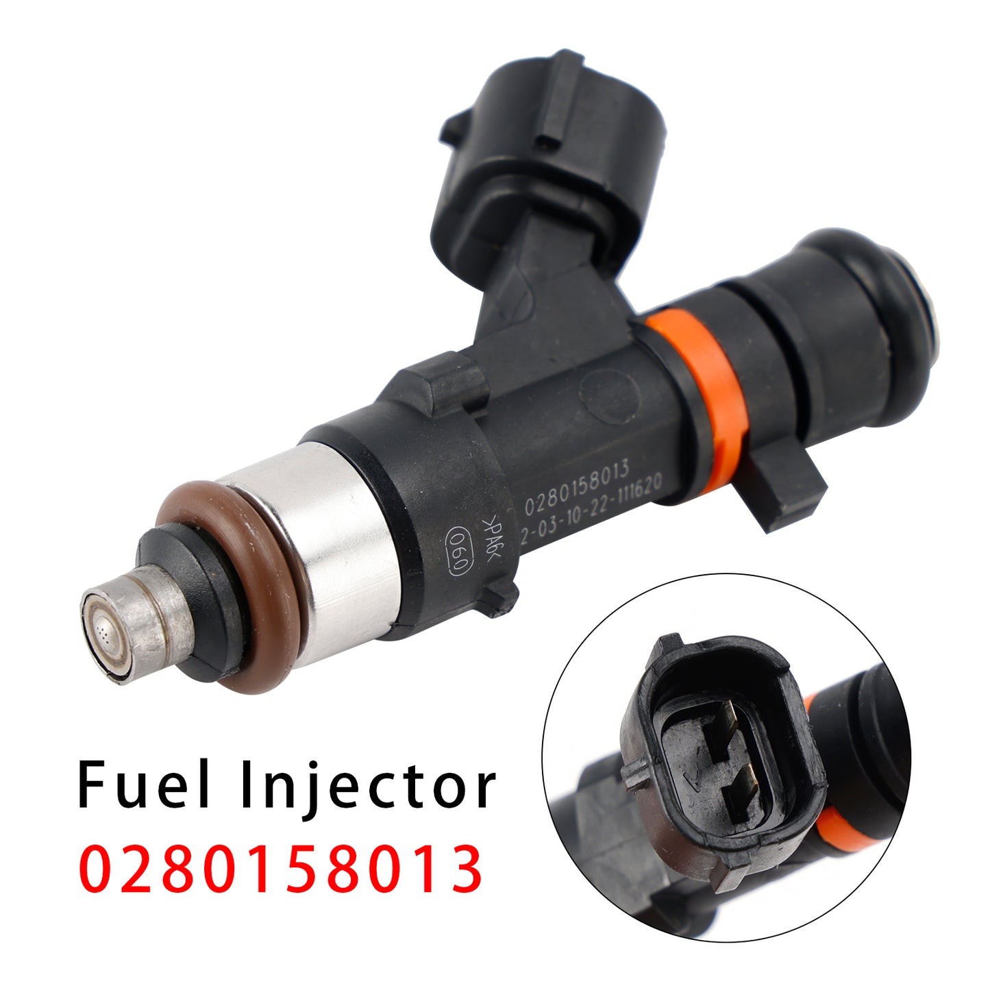 2005 Nissan Micra C+C III (K12) 1660-AX200 1Pcs Fuel Injector