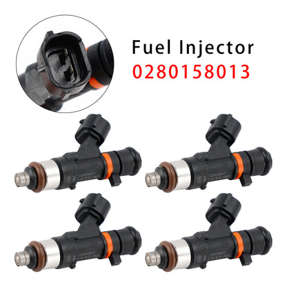 2003 Nissan Micra III (K12) 1.4 16V 0280158013 4Pcs Fuel Injector