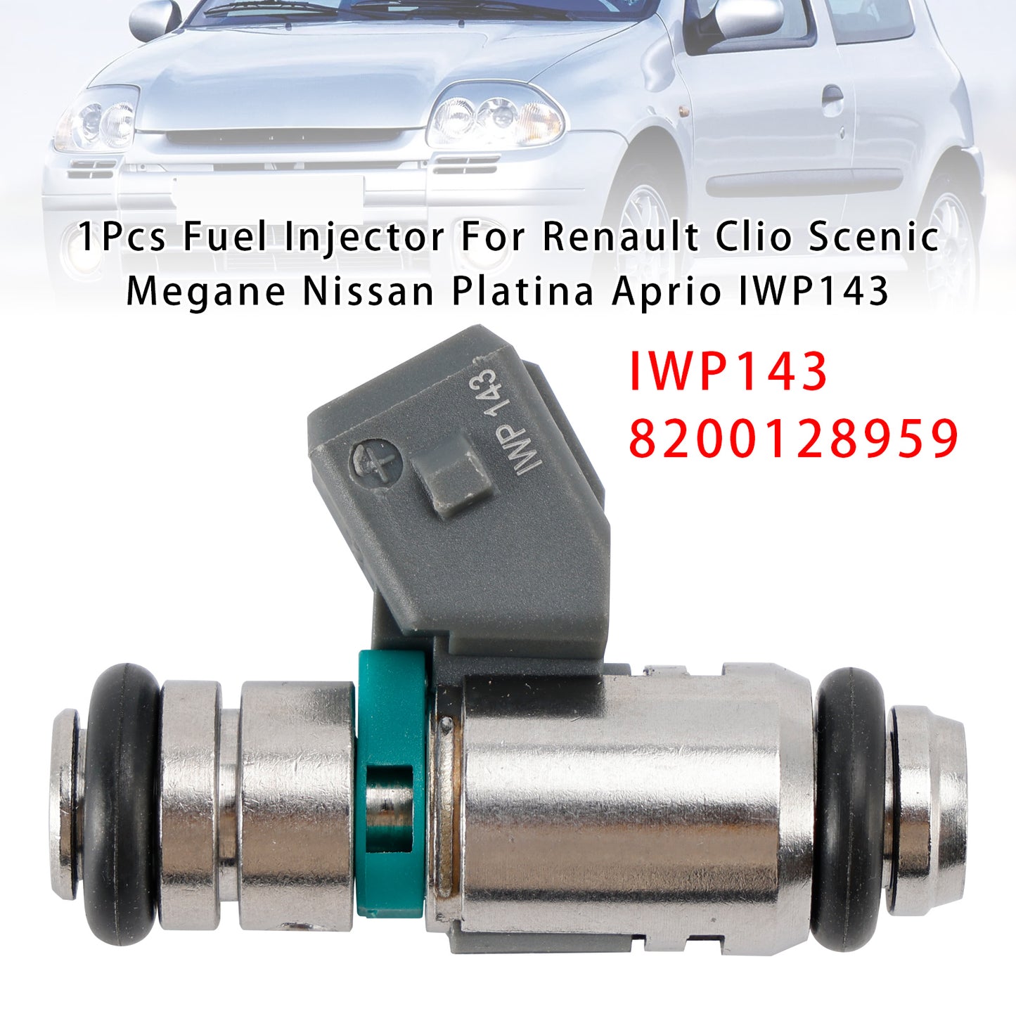1998 Renault Clio II BB CB 8200128959 1Pcs Fuel Injector