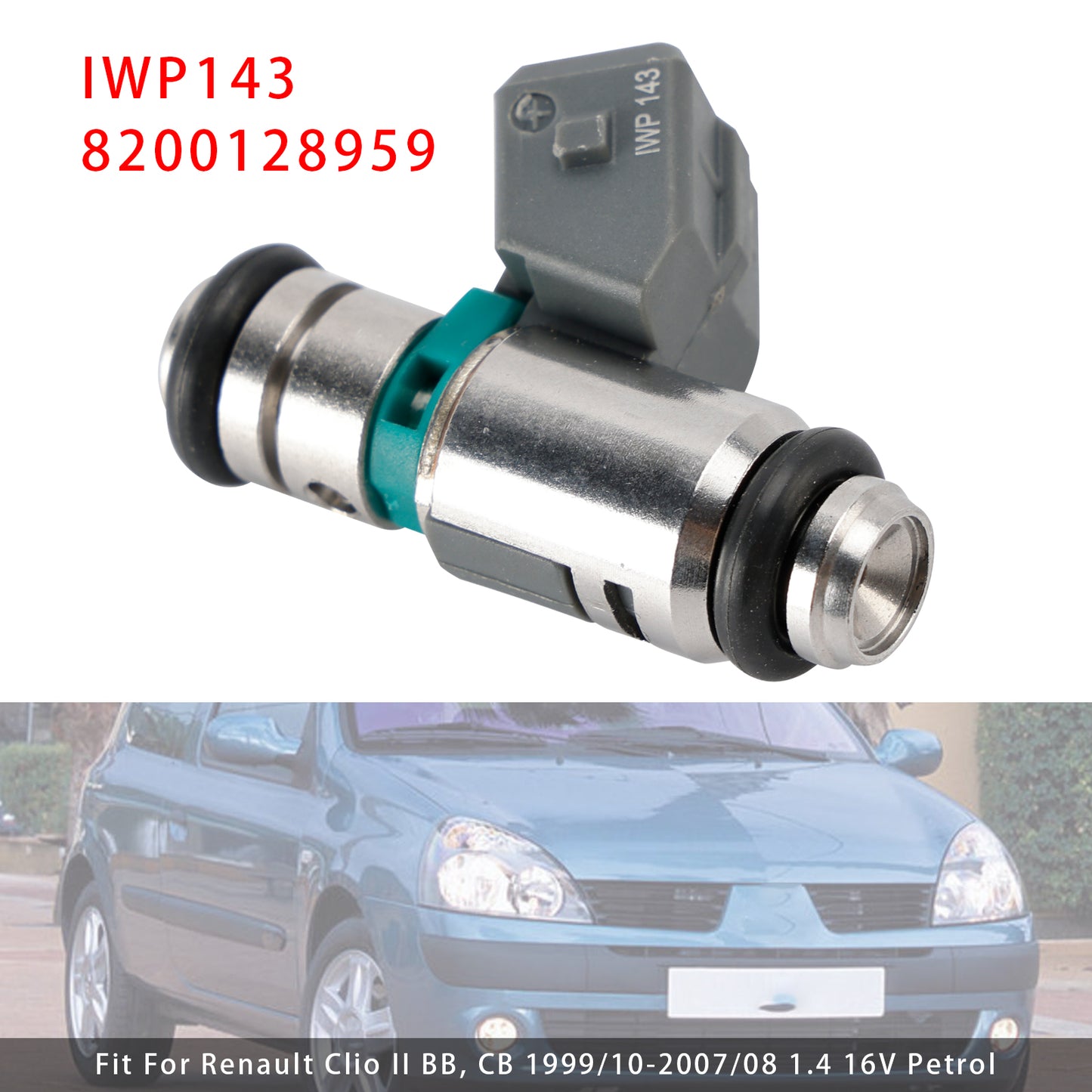 1998 Renault Clio II BB CB 8200128959 1Pcs Fuel Injector