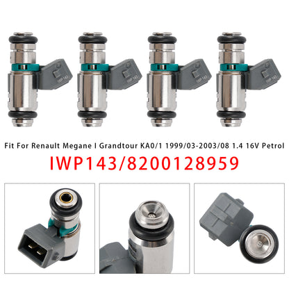 1998 Renault Clio II BB, CB 8200128959 4Pcs Fuel Injector