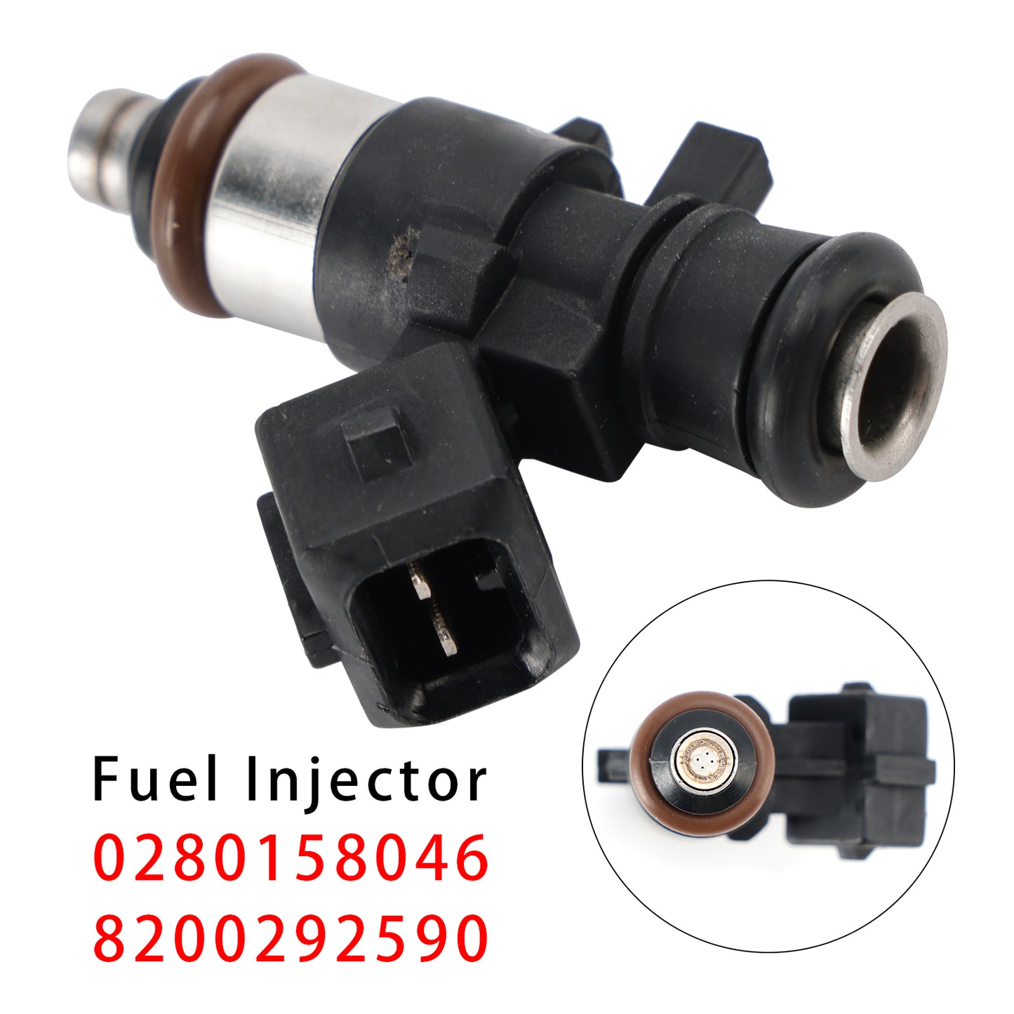 2012 Dacia Logan II 1.2 Saloon 0280158046 1Pcs Fuel Injector