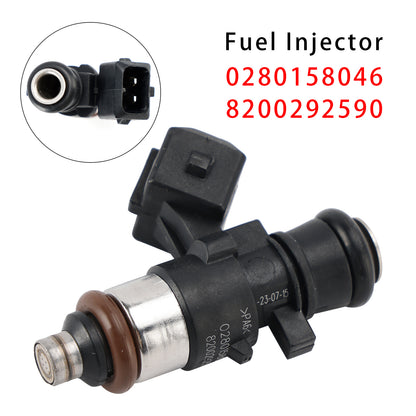 2012 Dacia Logan II 1.2 Saloon 0280158046 1Pcs Fuel Injector
