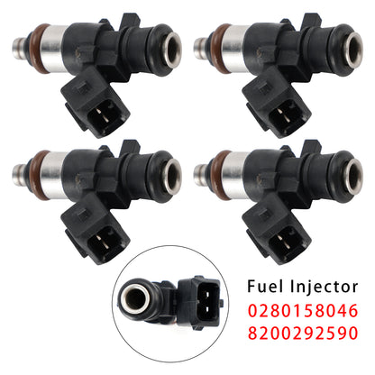 2006-2022 Dacia Logan LS_ 1.2 16V Saloon 8200292590 4Pcs Fuel Injector