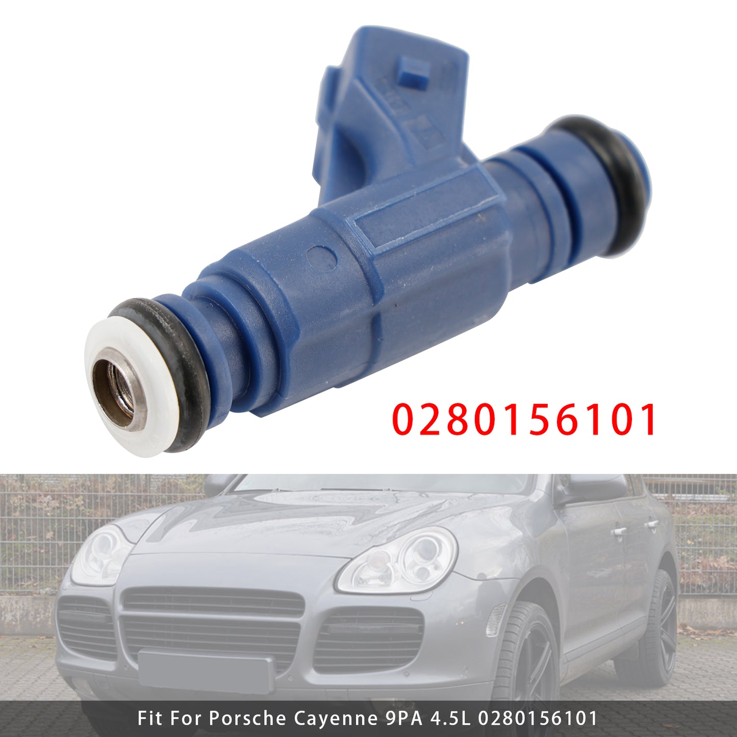 Porsche Cayenne 9PA 4.5L 0280156101 1Pcs Fuel Injector