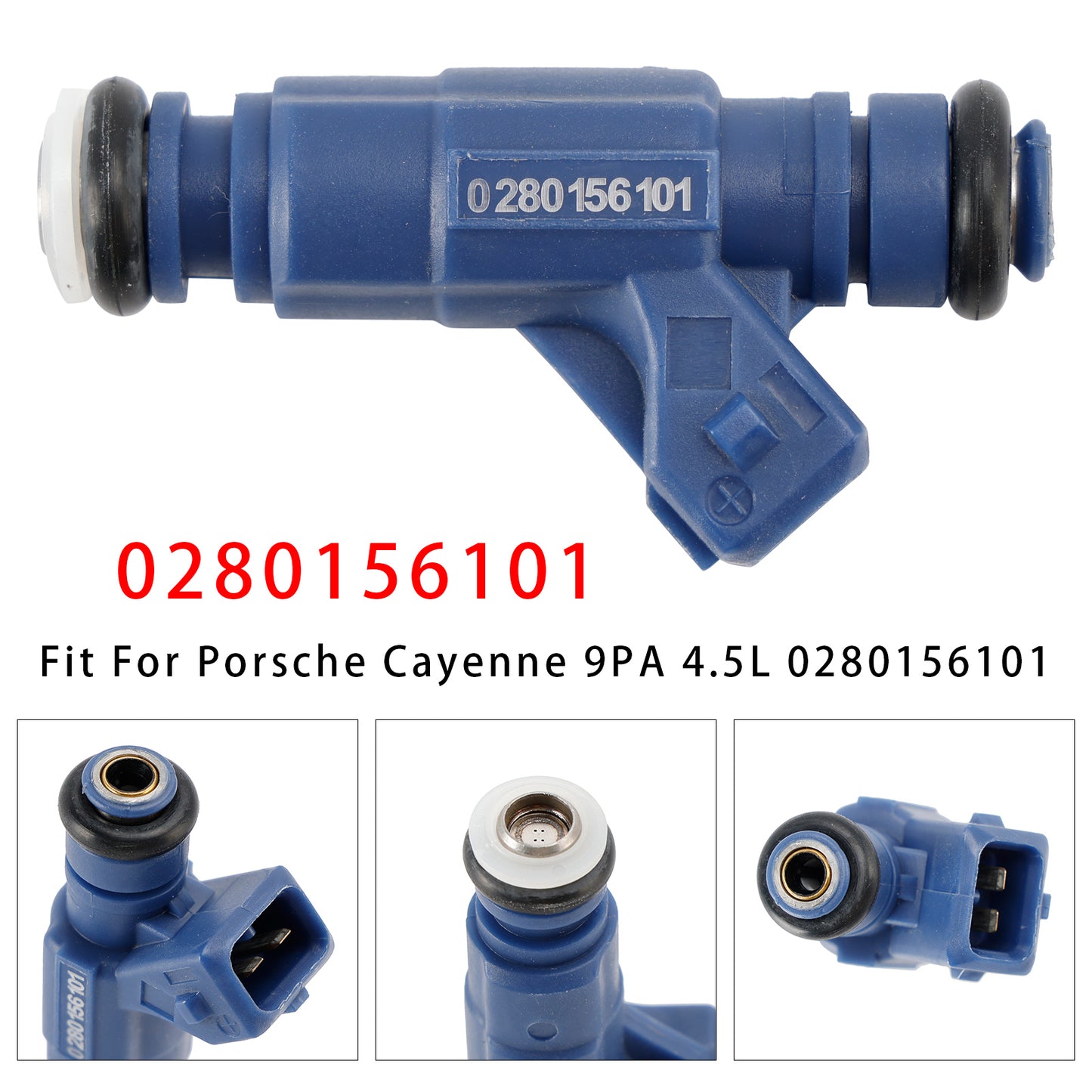 Porsche Cayenne 9PA 4.5L 0280156101 1Pcs Fuel Injector