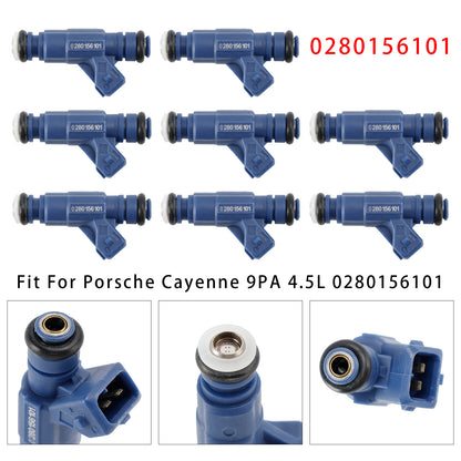 Porsche Cayenne 9PA 4.5L 0280156101 8Pcs Fuel Injector