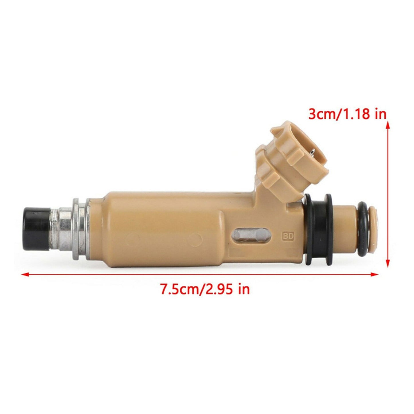 1997-2000 Toyota RAV4 2.2L I4 / 3.0L V6 23250-74170 4Pcs Fuel Injector