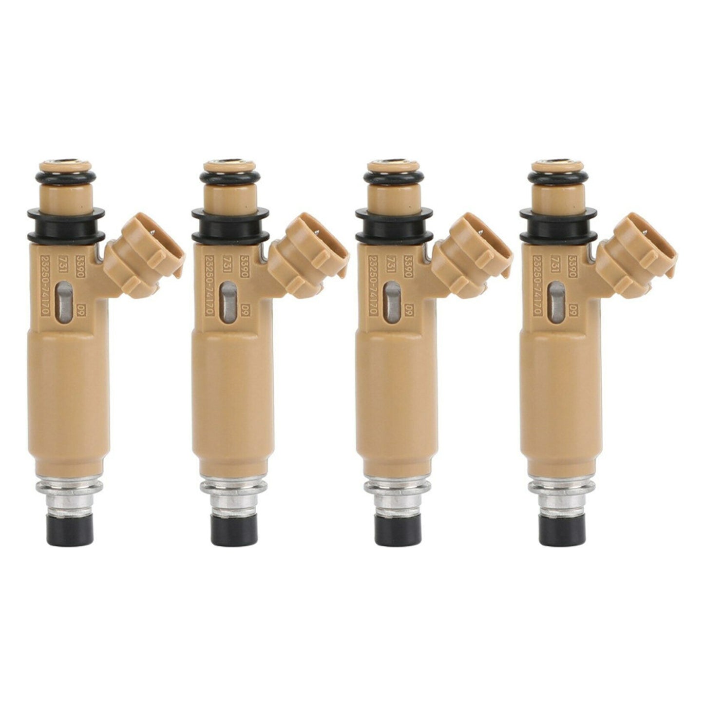 1997-2000 Toyota RAV4 2.2L I4 / 3.0L V6 23250-74170 4Pcs Fuel Injector