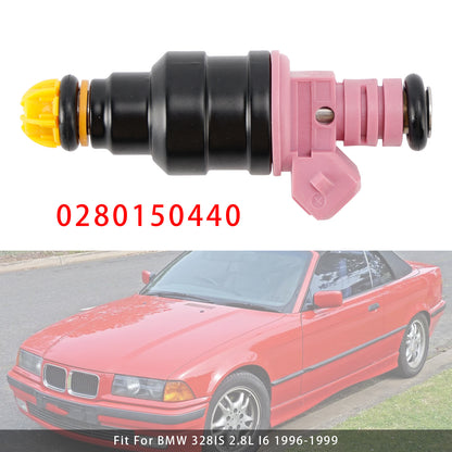 BMW E36 328i M3 E39 Z3 1996-2000 2.8L 3.2L 0280150440 1Pcs Fuel Injector
