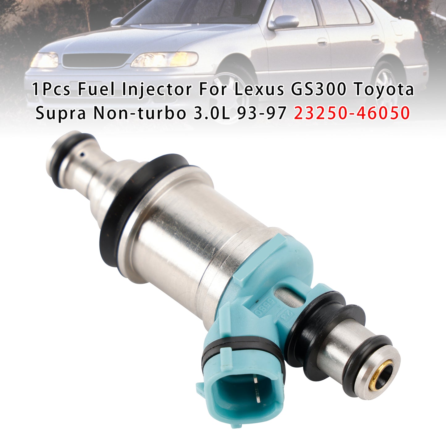 1993 Toyota Supra non-turbo 23250-46050 1Pcs Fuel Injector