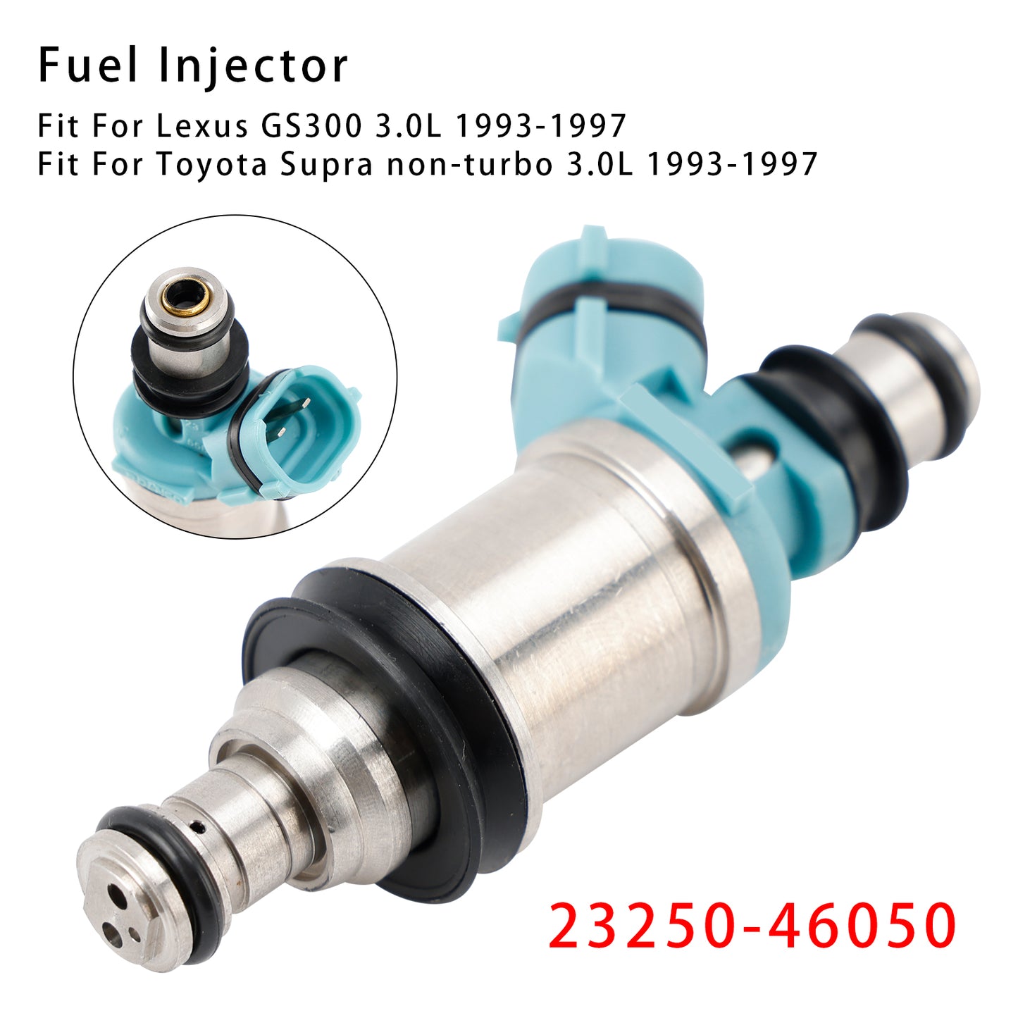 1993 Toyota Supra non-turbo 23250-46050 1Pcs Fuel Injector