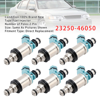 1993 Lexus GS300 3.0L 23250-46050 6Pcs Fuel Injector