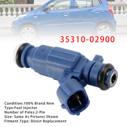 Hyundai i10 PA 1.1L Picanto SA 1.0L 1.1L 35310-02900 1Pcs Fuel Injector