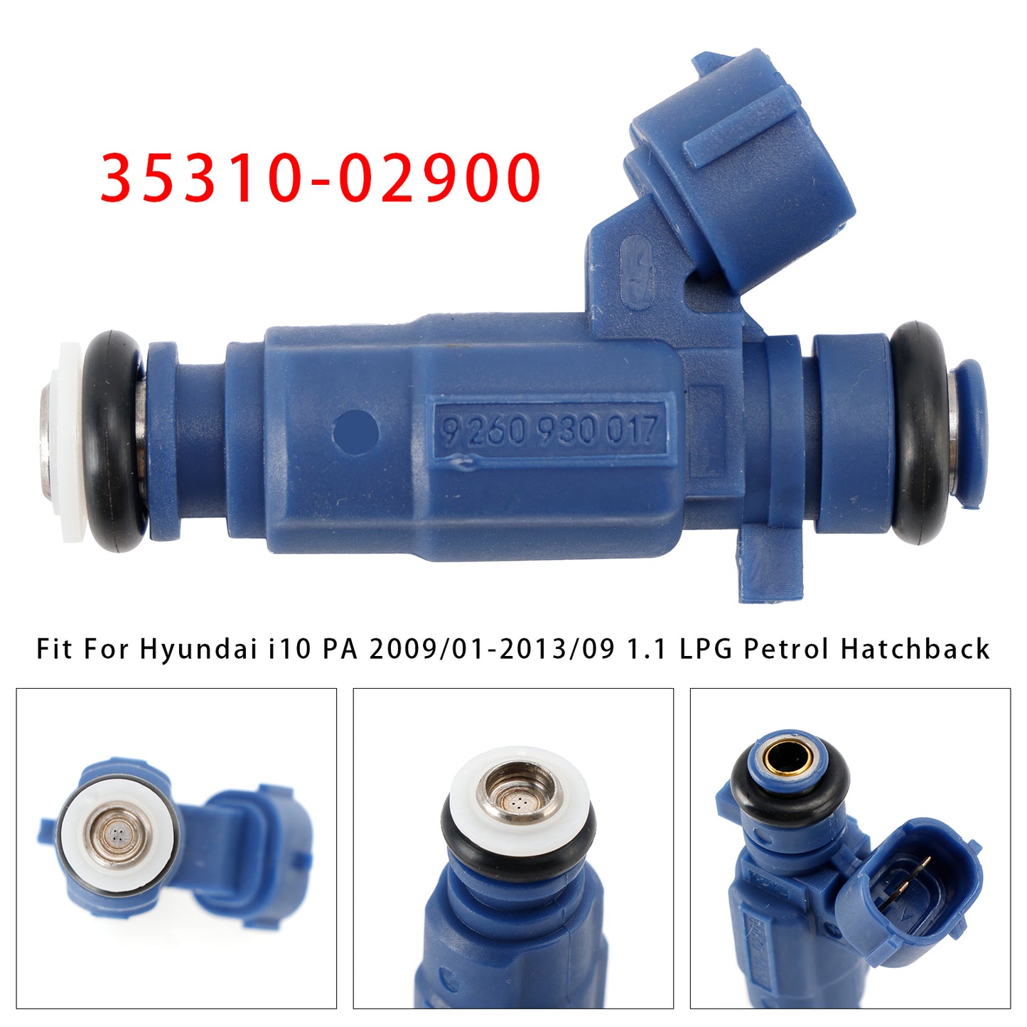 Hyundai i10 PA 1.1L Picanto SA 1.0L 1.1L 35310-02900 1Pcs Fuel Injector