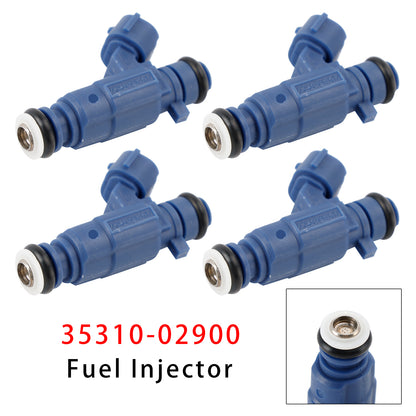 2004/05-2011/01 KIA Picanto SA 1 Petrol Hatchback 35310-02900 4Pcs Fuel Injector