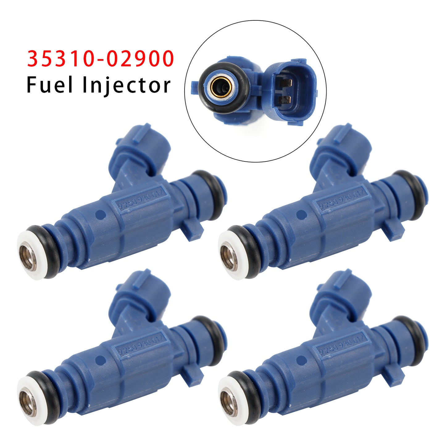 2004/05-2011/01 KIA Picanto SA 1 Petrol Hatchback 35310-02900 4Pcs Fuel Injector