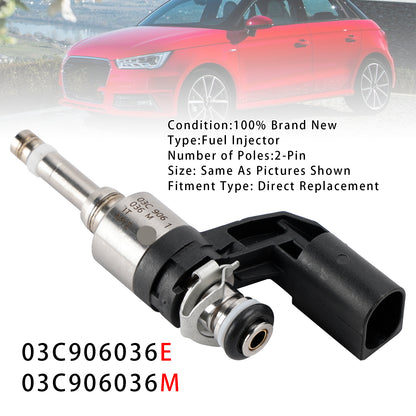 2010/08-2014/12 VW Passat 362 1.4L Petrol 03C906036M 1Pcs Fuel Injector