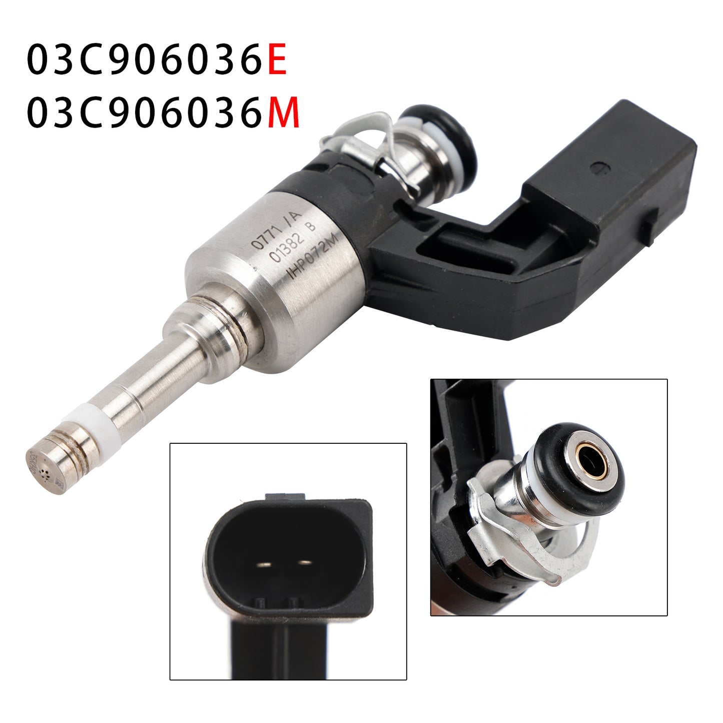 2010/08-2014/12 VW Passat 362 1.4L Petrol 03C906036M 1Pcs Fuel Injector
