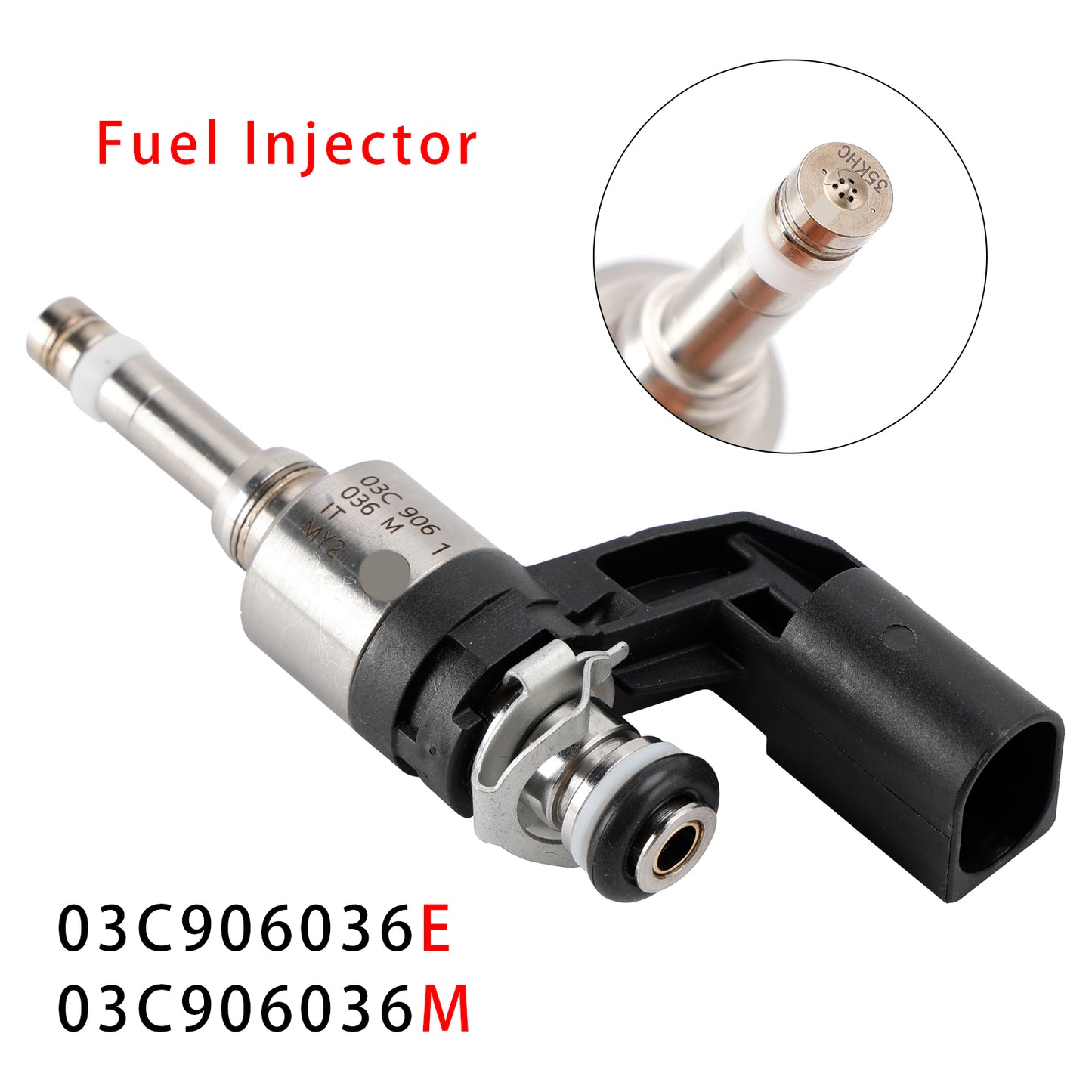 2010/08-2014/12 VW Passat 362 1.4L Petrol 03C906036M 1Pcs Fuel Injector
