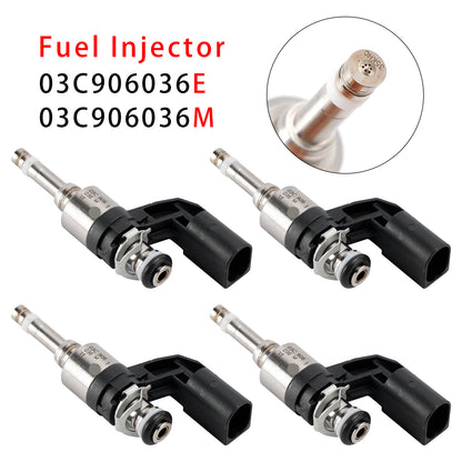2011/11-2015/04 Audi A1 Sportback 8XA 8XF 1.4L Petrol 03C906036E 4Pcs Fuel Injector