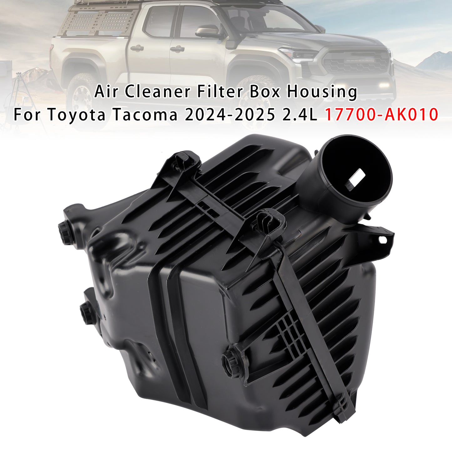2024-2025 Toyota Tacoma 2.4L 17700-AK010 Air Cleaner Filter Box Housing